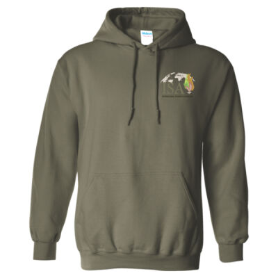 ISS2025 HOODIE - ARMY GREEN Thumbnail